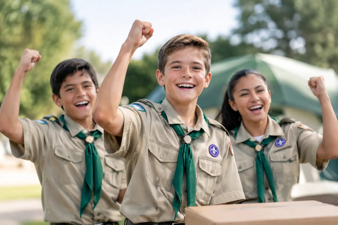 How a Scout Troop Card Campaign Raises $100 Per Card