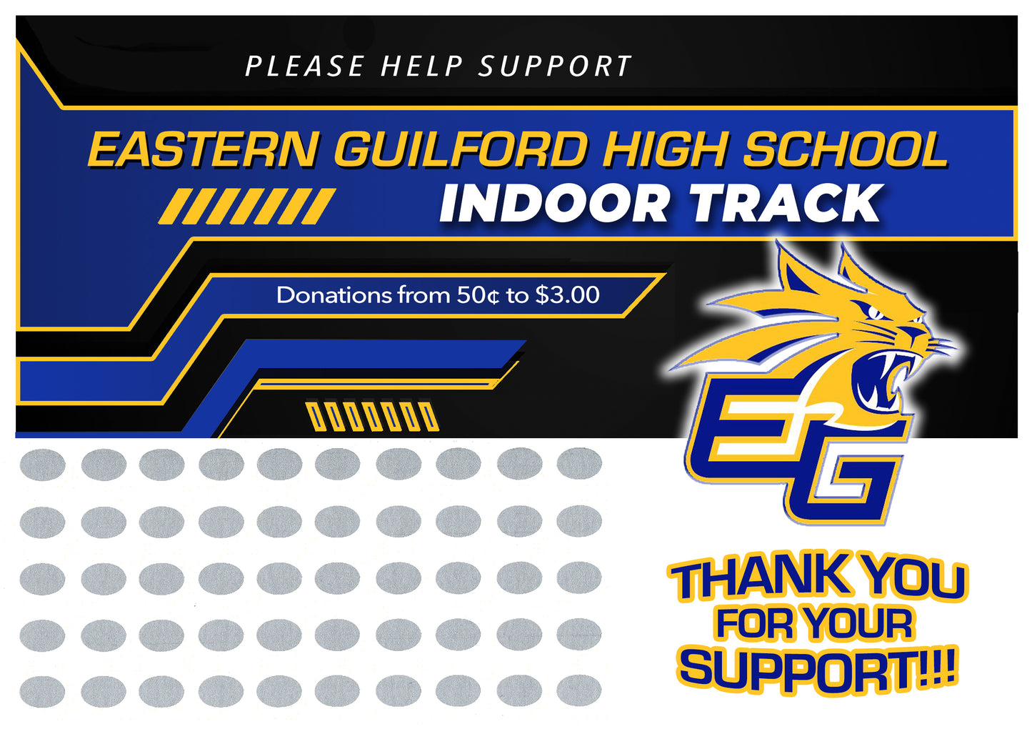 Custom Fundraising Scratch Off Cards