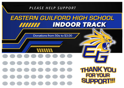 Custom Fundraising Scratch Off Cards