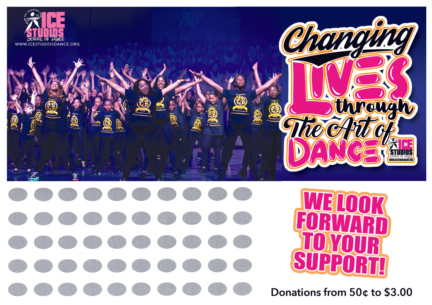 Custom Fundraising Scratch Off Cards