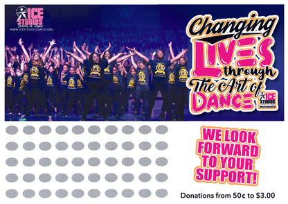 Custom Fundraising Scratch Off Cards