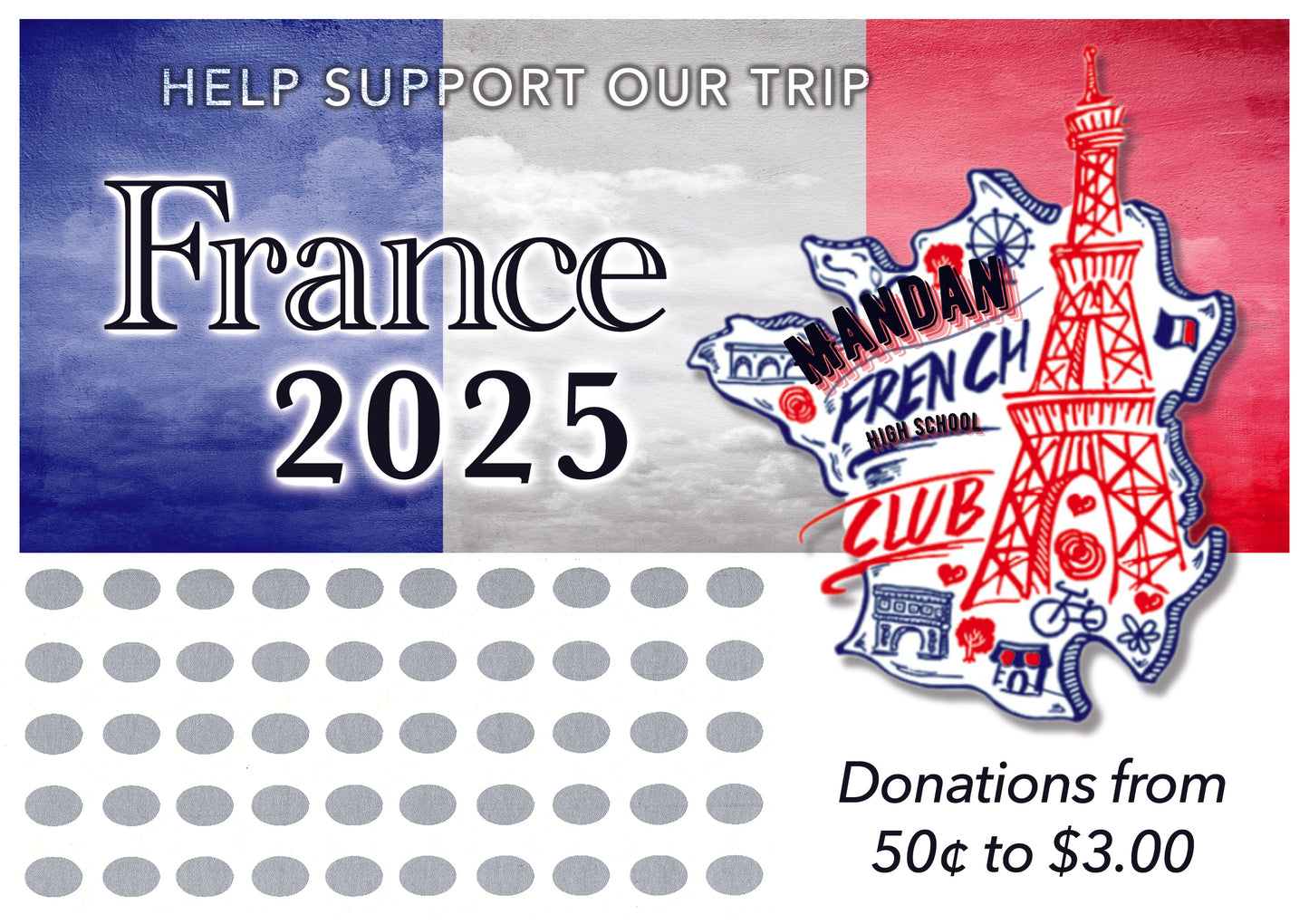 Custom Fundraising Scratch Off Cards